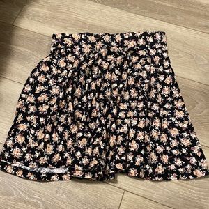 Floral skater skirt